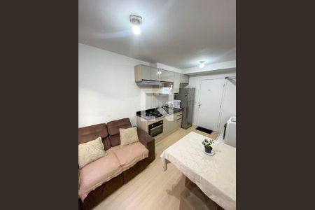 Sala/Cozinha de apartamento à venda com 1 quarto, 24m² em Vila Nova das Belezas, São Paulo