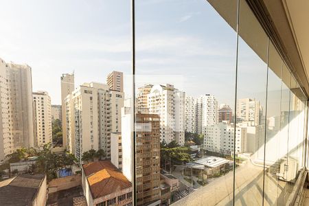 Varanda de kitnet/studio para alugar com 1 quarto, 42m² em Itaim Bibi, São Paulo