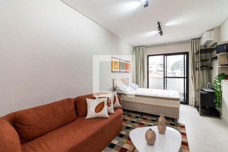 Sala de apartamento para alugar com 1 quarto, 27m² em Jardim São Paulo, São Paulo