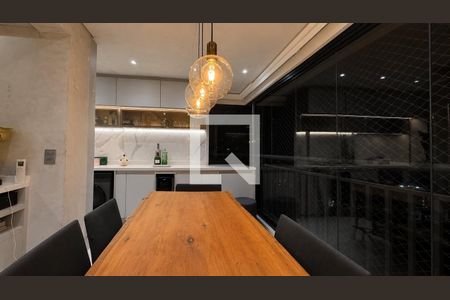 Sala de Jantar de apartamento à venda com 2 quartos, 62m² em Vila Dom Pedro I, São Paulo
