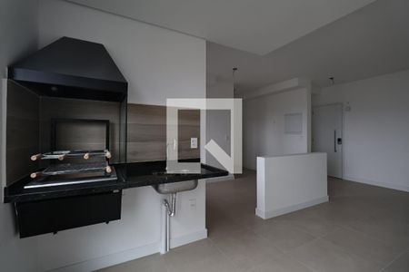 Varanda gourmet  de apartamento à venda com 3 quartos, 94m² em Campestre, Santo André