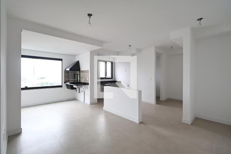 Sala de apartamento à venda com 3 quartos, 94m² em Campestre, Santo André