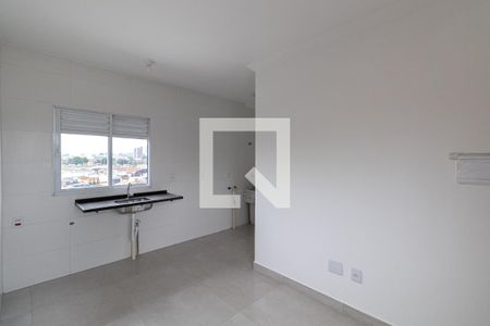 Sala/Cozinha/Área de Serviço de apartamento para alugar com 2 quartos, 45m² em Jardim Aricanduva, São Paulo