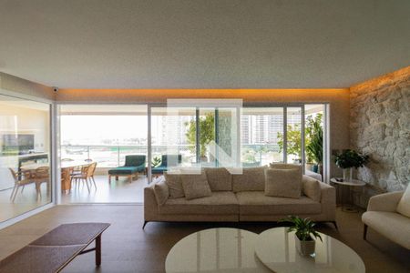 Sala de apartamento à venda com 3 quartos, 283m² em Água Branca, São Paulo