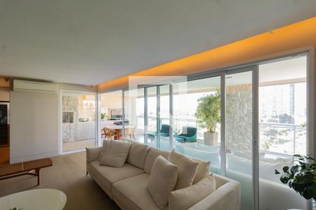 Sala de apartamento à venda com 3 quartos, 283m² em Água Branca, São Paulo