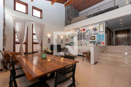 SALA PRINCIPAL de casa de condomínio para alugar com 4 quartos, 420m² em Jardim Santana, Campinas
