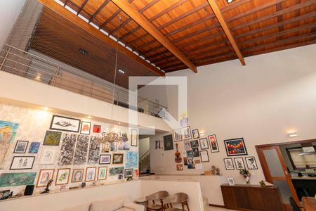 SALA PRINCIPAL de casa de condomínio para alugar com 4 quartos, 420m² em Jardim Santana, Campinas