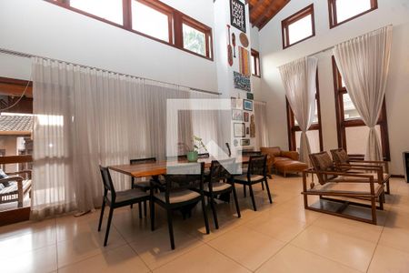 SALA PRINCIPAL de casa de condomínio para alugar com 4 quartos, 420m² em Jardim Santana, Campinas