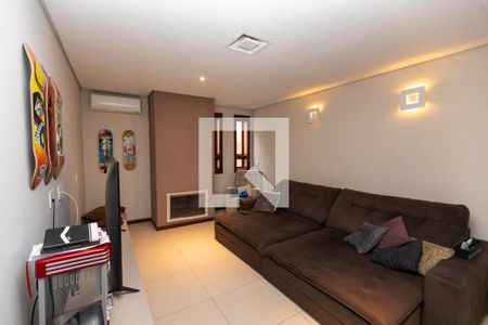 SALA DE TV de casa de condomínio para alugar com 4 quartos, 420m² em Jardim Santana, Campinas