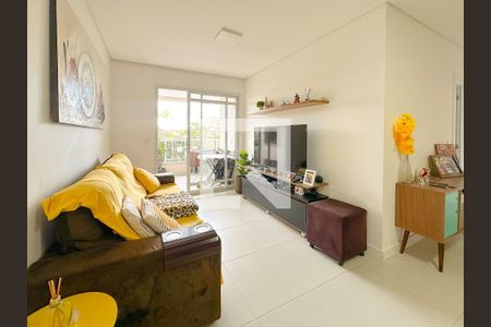 Sala de TV de apartamento para alugar com 2 quartos, 83m² em Ingleses do Rio Vermelho, Florianópolis