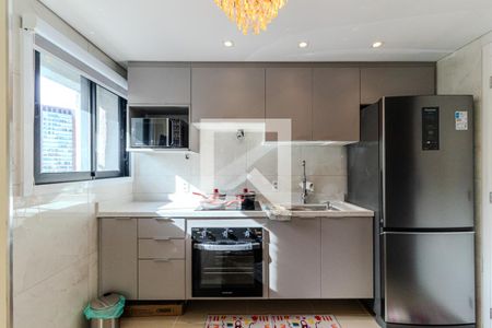 Cozinha de kitnet/studio para alugar com 1 quarto, 25m² em Campos Elíseos, São Paulo