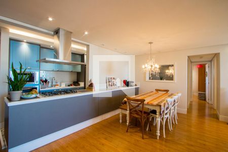 Sala de apartamento à venda com 3 quartos, 115m² em Vila Valparaíso, Santo André