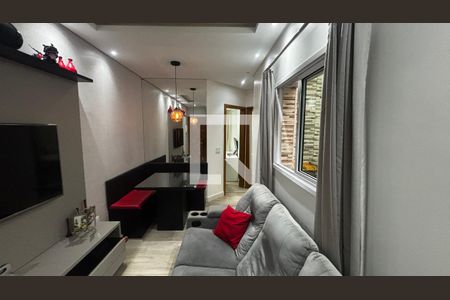 Sala - Sala de Jantar de apartamento à venda com 2 quartos, 42m² em Vila Linda, Santo André