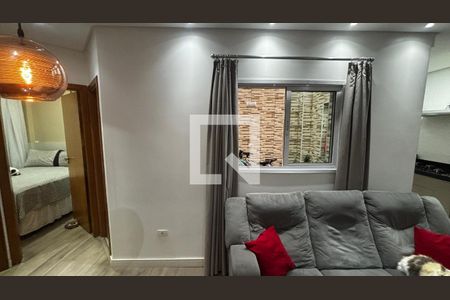 Sala - Sala de Jantar de apartamento à venda com 2 quartos, 42m² em Vila Linda, Santo André