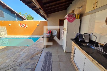 Churrasqueira de casa para alugar com 3 quartos, 290m² em Vila Caiçara, Praia Grande