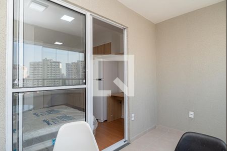 Varanda do Quarto de kitnet/studio para alugar com 1 quarto, 24m² em Bela Vista, São Paulo
