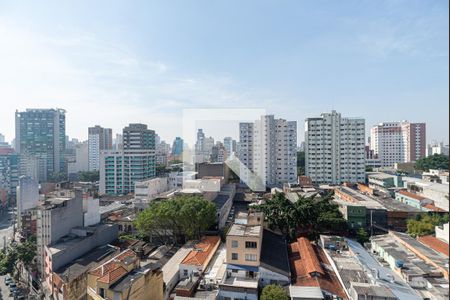 Vista da Varanda do Quarto de kitnet/studio para alugar com 1 quarto, 24m² em Bela Vista, São Paulo