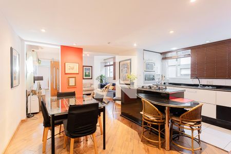 Sala de Jantar de apartamento para alugar com 2 quartos, 80m² em Paraíso, São Paulo