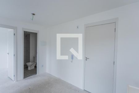 Sala e cozinha de apartamento à venda com 2 quartos, 33m² em Freguesia do Ó, São Paulo