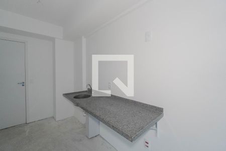 Cozinha de kitnet/studio à venda com 1 quarto, 25m² em Bela Vista, São Paulo