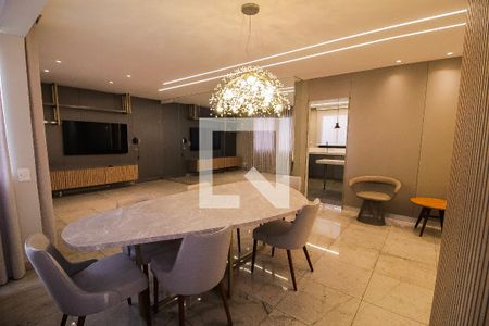 Sala de Estar/ Jantar de apartamento para alugar com 4 quartos, 282m² em Belvedere, Belo Horizonte