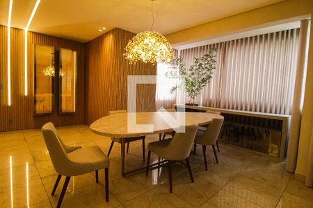 Sala de Estar/ Jantar de apartamento para alugar com 4 quartos, 282m² em Belvedere, Belo Horizonte