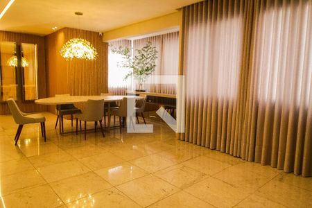 Sala de Estar/ Jantar de apartamento para alugar com 4 quartos, 282m² em Belvedere, Belo Horizonte