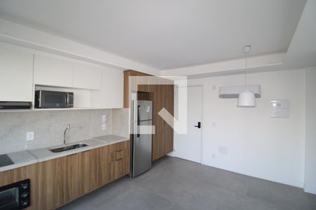 Sala / Cozinha de apartamento para alugar com 1 quarto, 36m² em Santana, São Paulo