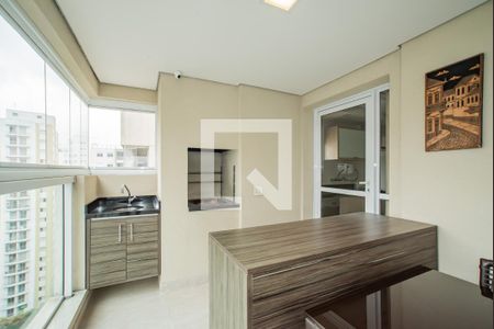 Varanda gourmet - Churrasqueira de apartamento à venda com 3 quartos, 128m² em Vila da Saúde, São Paulo