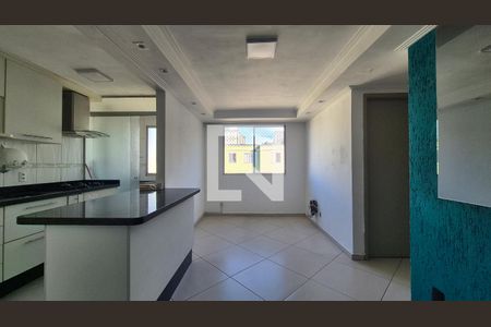 Sala de apartamento para alugar com 2 quartos, 54m² em Parque Sao Vicente, Santo André