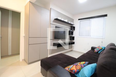 Sala de TV de apartamento para alugar com 1 quarto, 68m² em Tubalina, Uberlândia