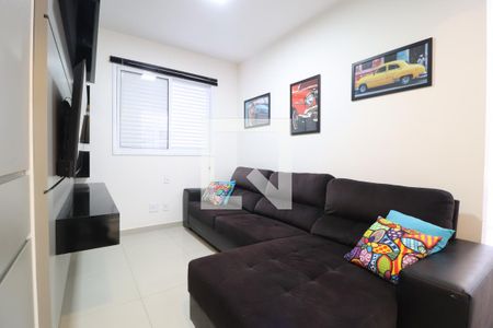 Sala de TV de apartamento para alugar com 1 quarto, 68m² em Tubalina, Uberlândia