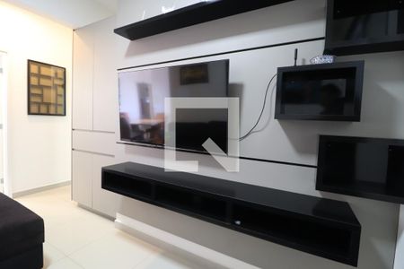 Sala de TV de apartamento para alugar com 1 quarto, 68m² em Tubalina, Uberlândia