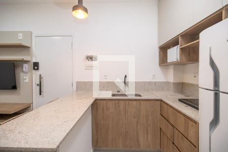 Cozinha de apartamento para alugar com 1 quarto, 33m² em Paquetá, Belo Horizonte