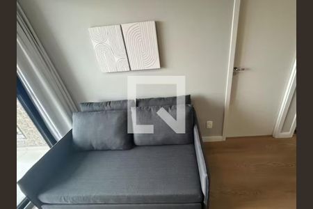 Sala de apartamento para alugar com 1 quarto, 27m² em Moema, São Paulo