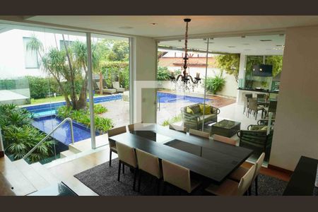 Sala de Jantar de casa de condomínio à venda com 3 quartos, 950m² em Residencial Seis (alphaville), Santana de Parnaíba