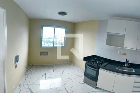 Sala/Cozinha de apartamento à venda com 1 quarto, 24m² em Vila Nova das Belezas, São Paulo