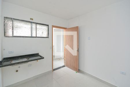 Sala/Cozinha de apartamento à venda com 1 quarto, 24m² em Vila Gea, São Paulo