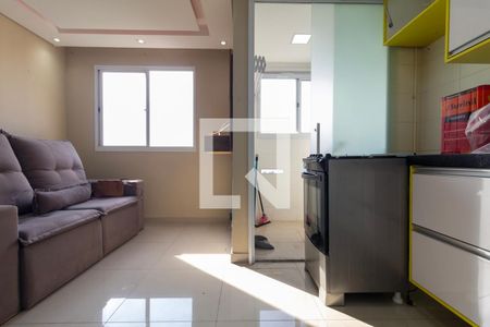 Sala e Cozinha de apartamento à venda com 2 quartos, 40m² em Jardim Belem, São Paulo