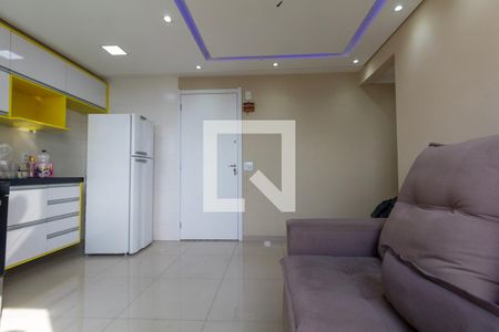 Sala e Cozinha de apartamento à venda com 2 quartos, 40m² em Jardim Belem, São Paulo