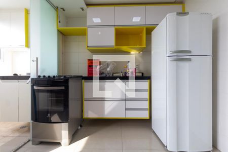 Sala e Cozinha de apartamento à venda com 2 quartos, 40m² em Jardim Belem, São Paulo