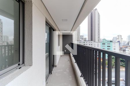 Varanda de apartamento para alugar com 2 quartos, 42m² em Santa Cecilia, São Paulo