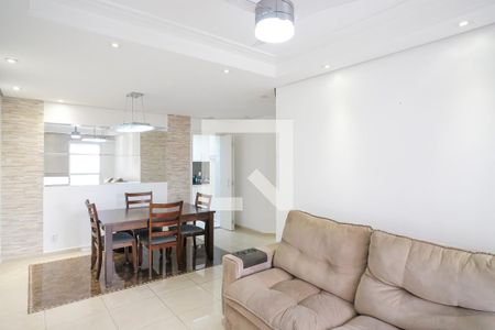 Sala de apartamento para alugar com 3 quartos, 90m² em Santa Paula, São Caetano do Sul
