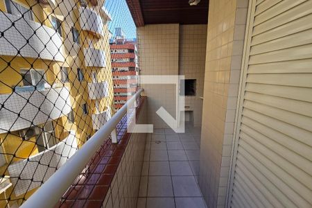 Varanda de apartamento para alugar com 2 quartos, 75m² em Canto do Forte, Praia Grande