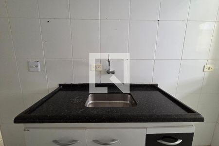 Cozinha de apartamento para alugar com 2 quartos, 75m² em Canto do Forte, Praia Grande