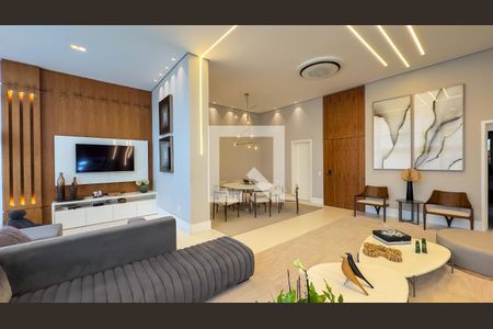 Sala de apartamento à venda com 4 quartos, 420m² em Vila Cruzeiro, São Paulo