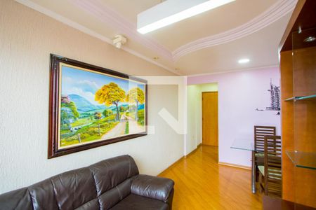 Sala de apartamento para alugar com 3 quartos, 59m² em Vila Valparaíso, Santo André