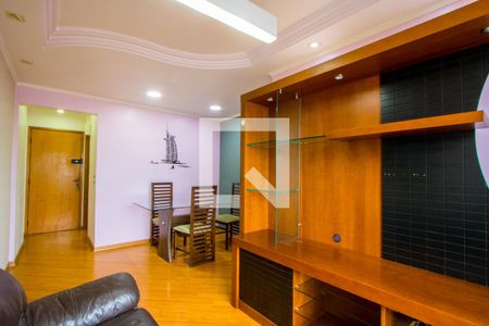 Sala de apartamento para alugar com 3 quartos, 59m² em Vila Valparaíso, Santo André