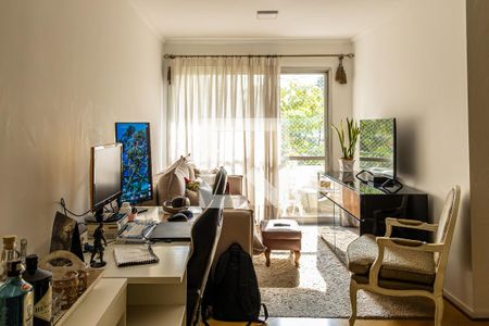 Sala de apartamento à venda com 2 quartos, 70m² em Campo Belo, São Paulo