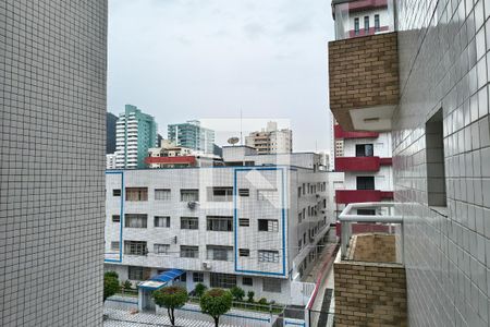 Vista da Sacada de apartamento para alugar com 1 quarto, 42m² em Canto do Forte, Praia Grande